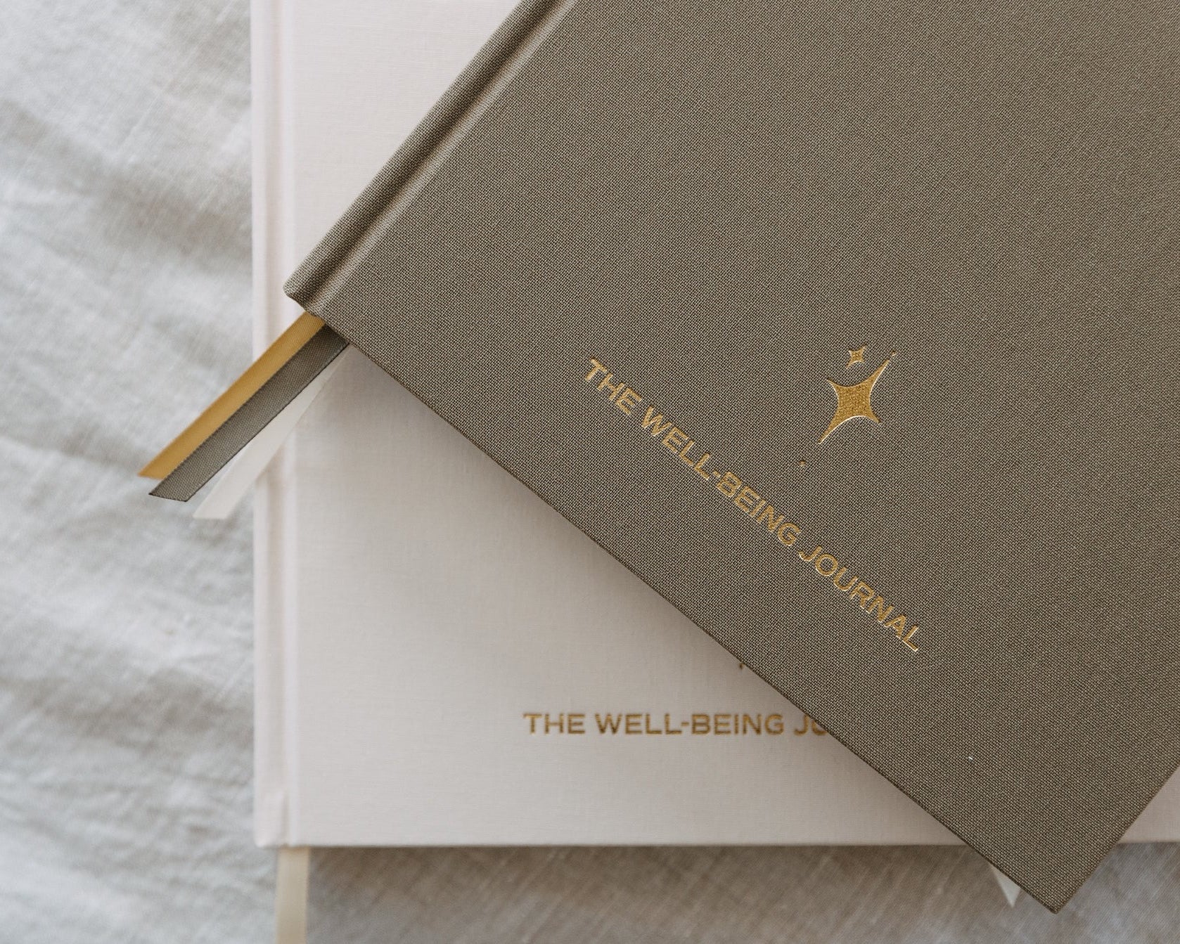 The Well-being Journal title front cover including Spark
